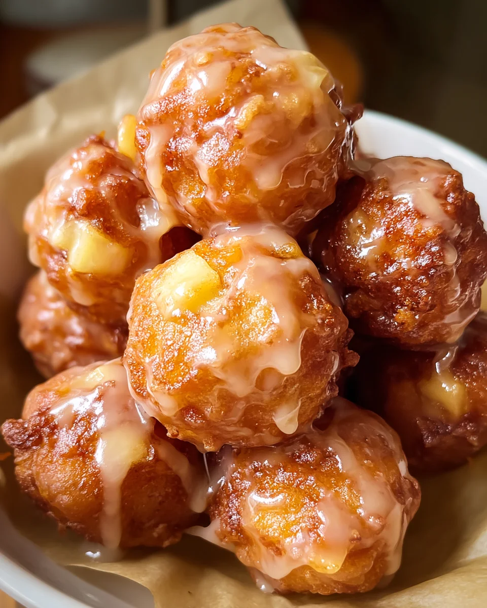 Apple Fritter Bites