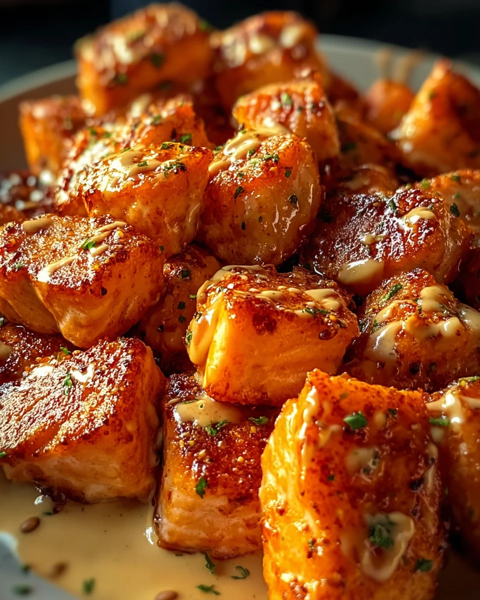 Bang Bang Salmon Bites
