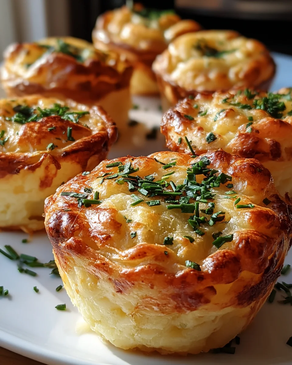 Cheesy Mashed Potato Puffs
