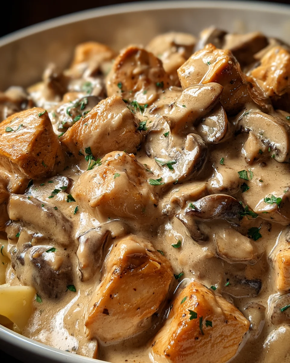 Chicken Stroganoff