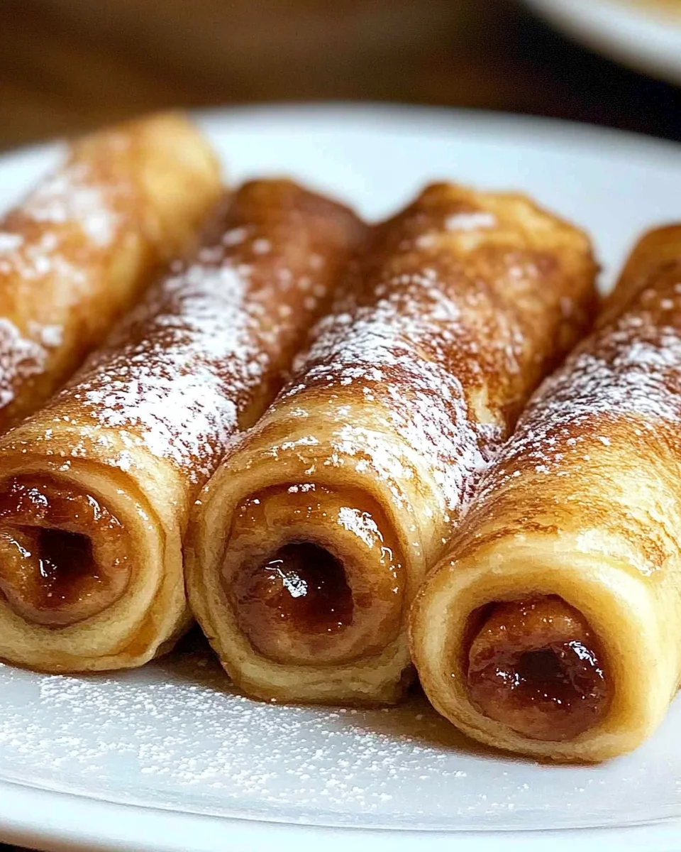 Cinnamon Roll French Toast Roll-ups