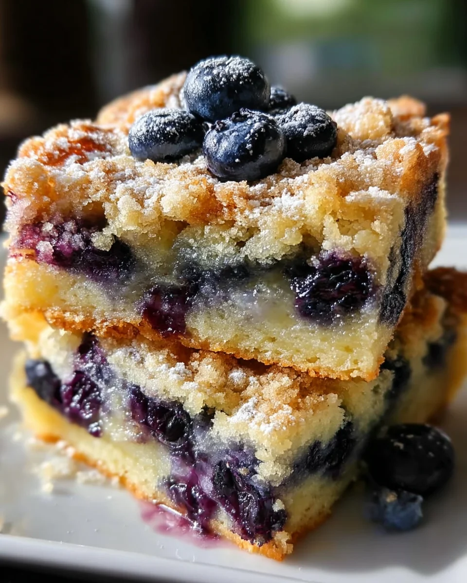 Classic Blueberry Buckle