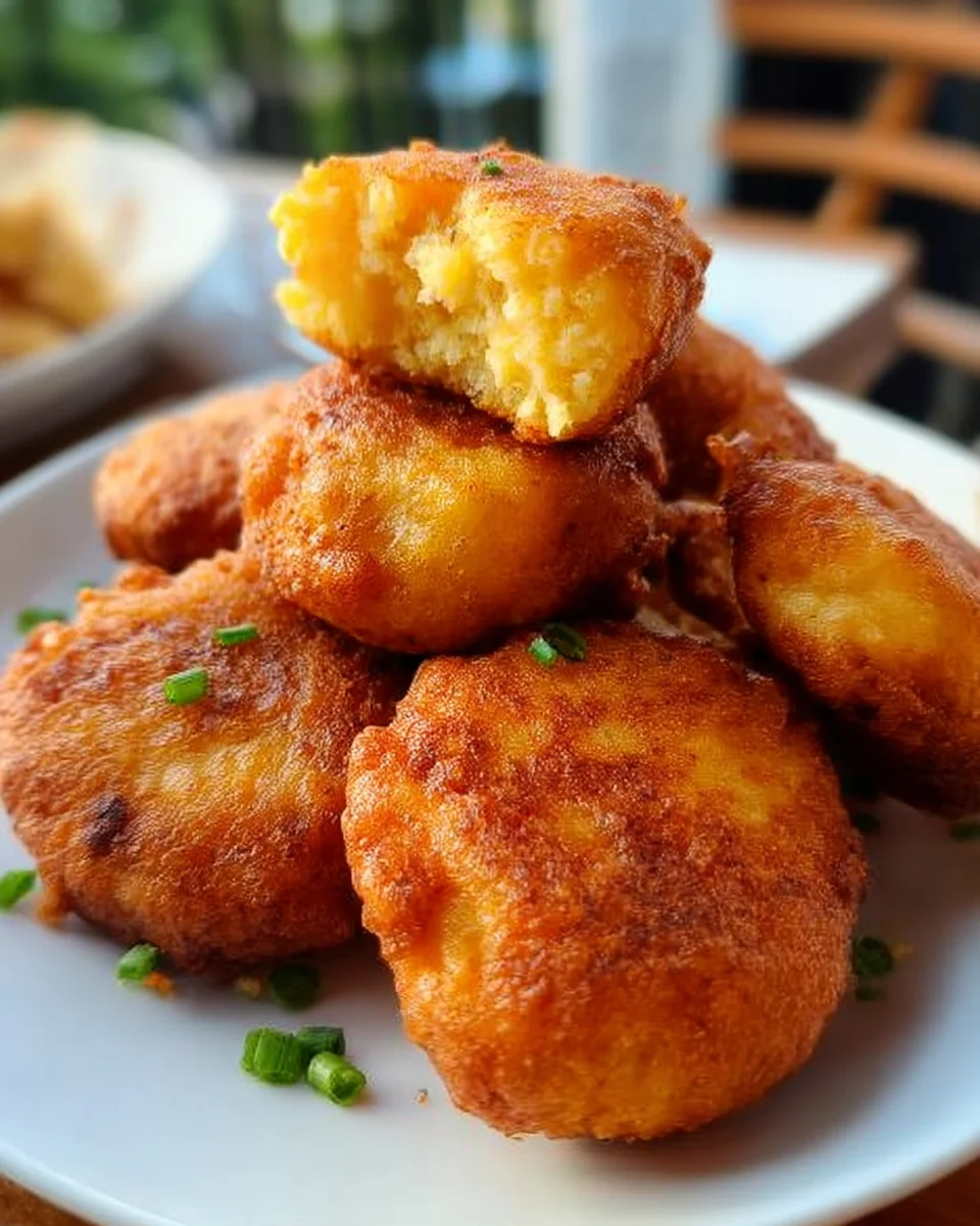 Fried Cornbread Fritters Recipe