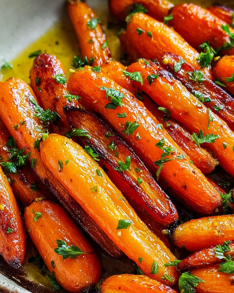 Glazed Roasted Carrots