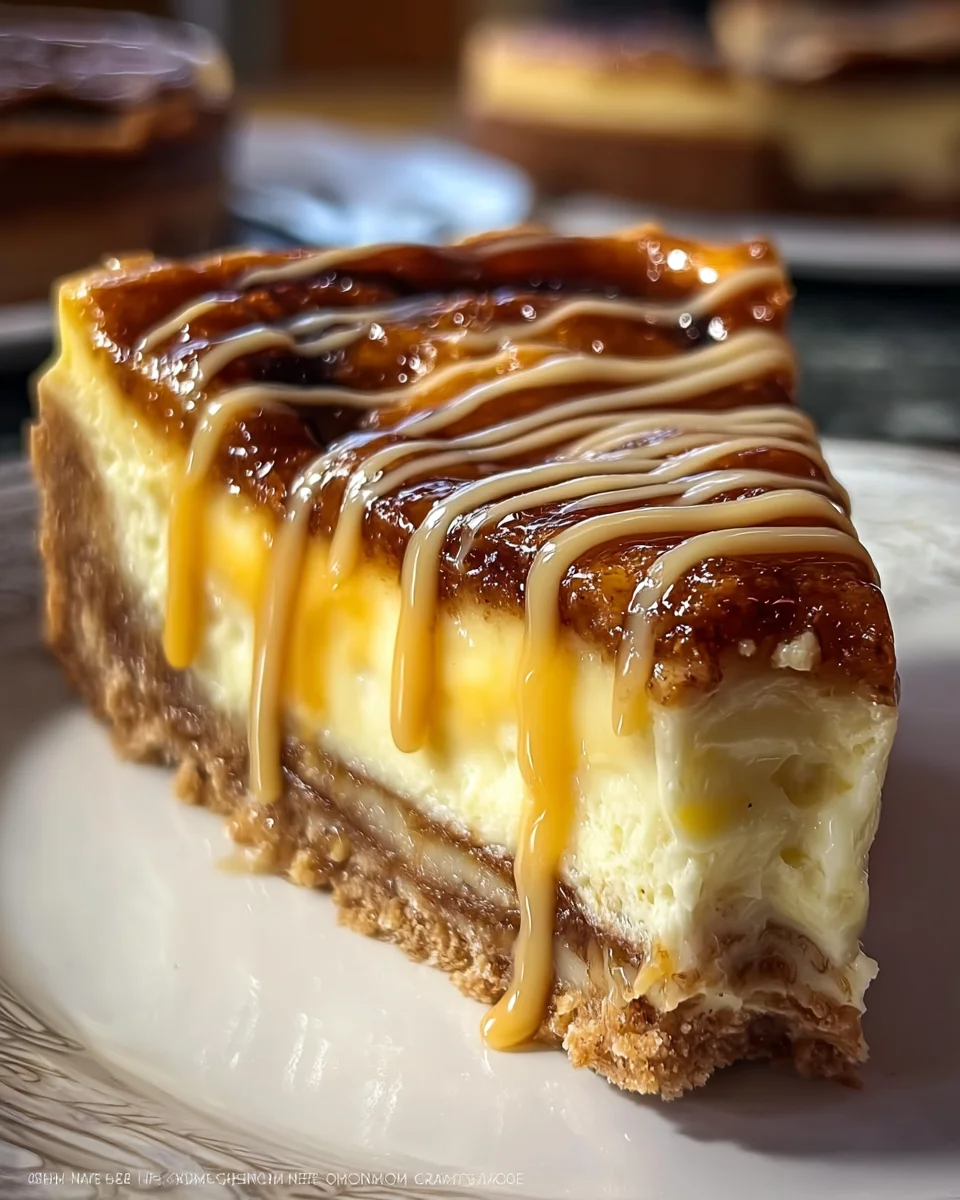 Honey Bun Cheesecake