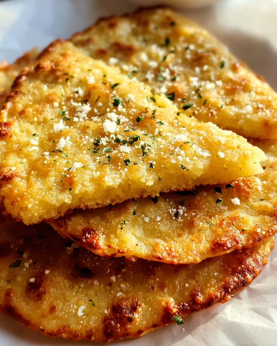 Keto Garlic Flatbread