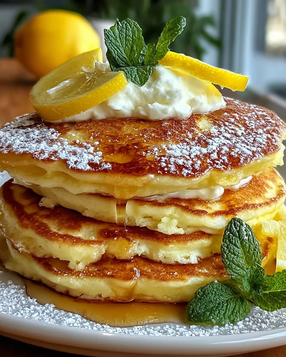 Lemon Ricotta Pancakes