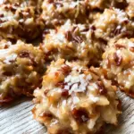 No-bake Coconut Praline Cookies