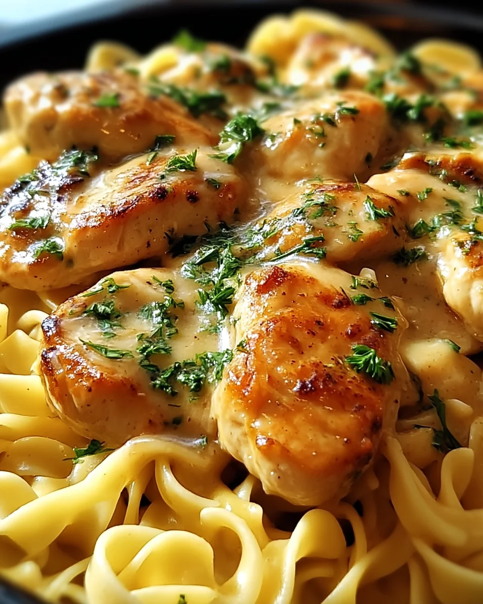 One Pan Chicken Noodles
