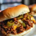 Philly Cheesesteak Sloppy Joes Recipe