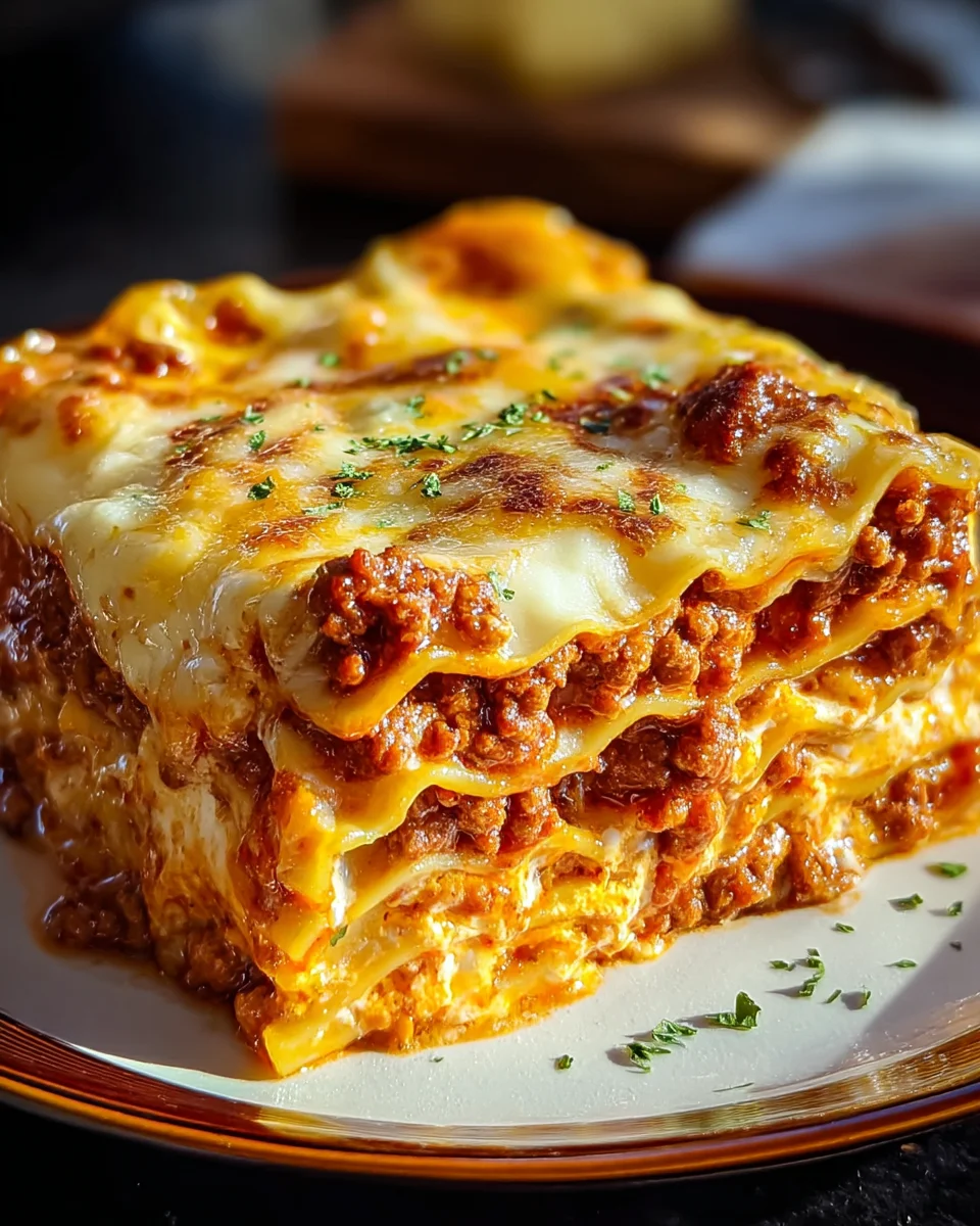 Rich Creamy Million Dollar Lasagna