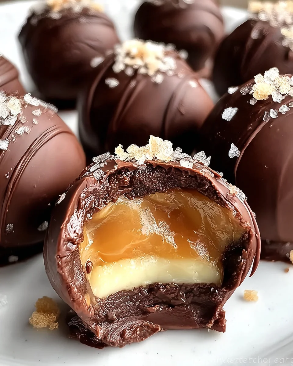 Salted Caramel Truffles