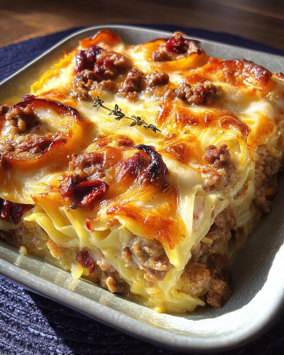 Sauerkraut Casserole