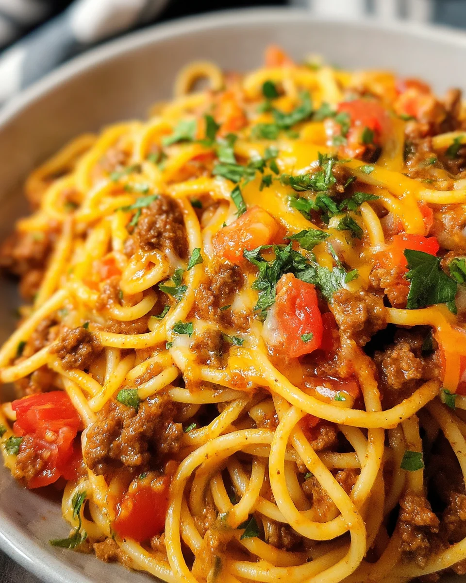 Taco Spaghetti