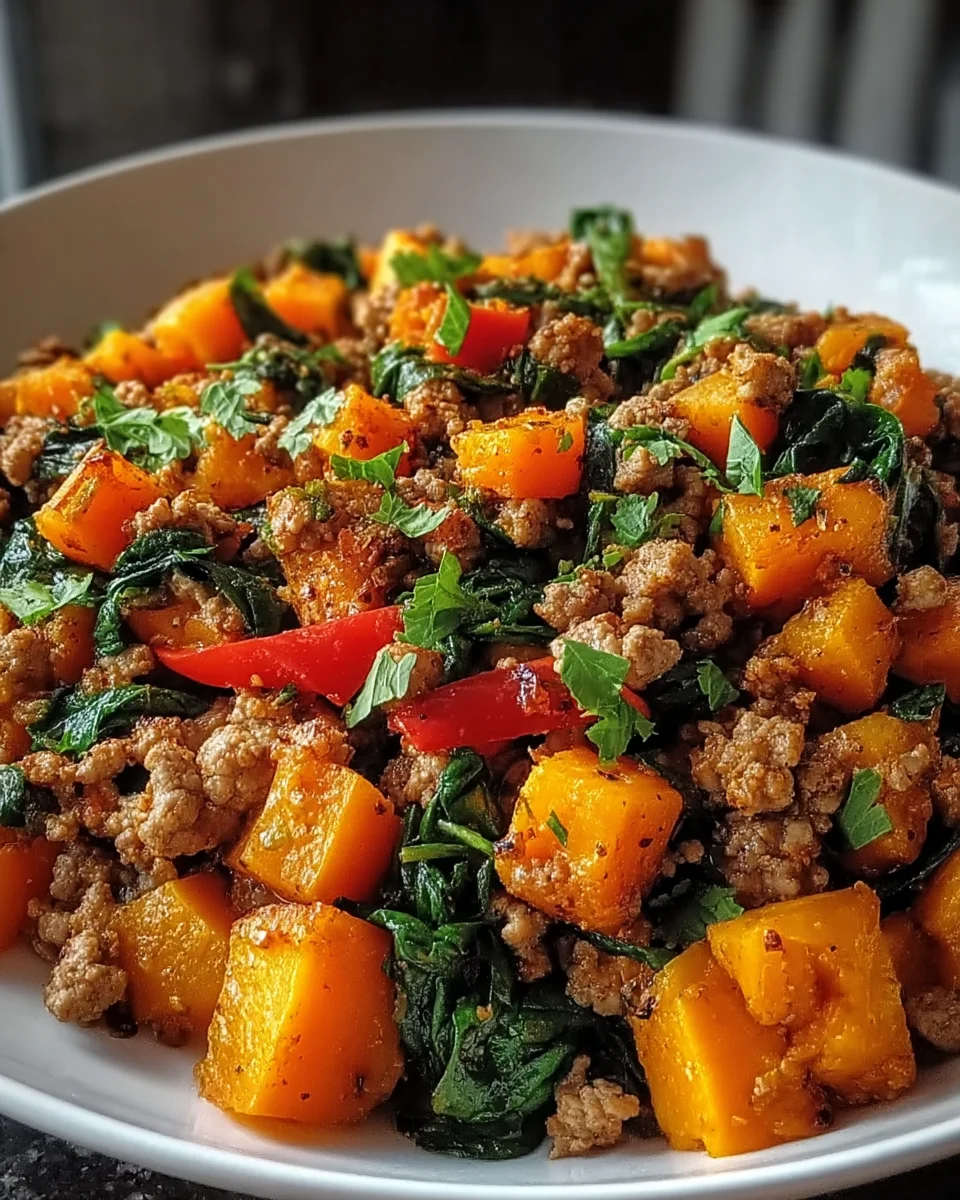 Turkey Sweet Potato Skillet