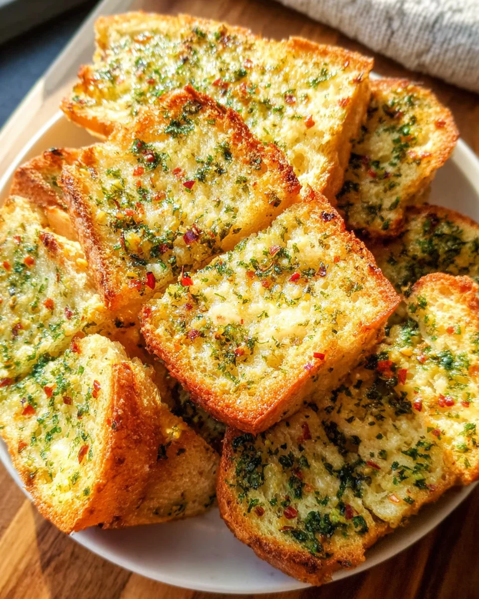 10-Minute Air Fryer Garlic Bread