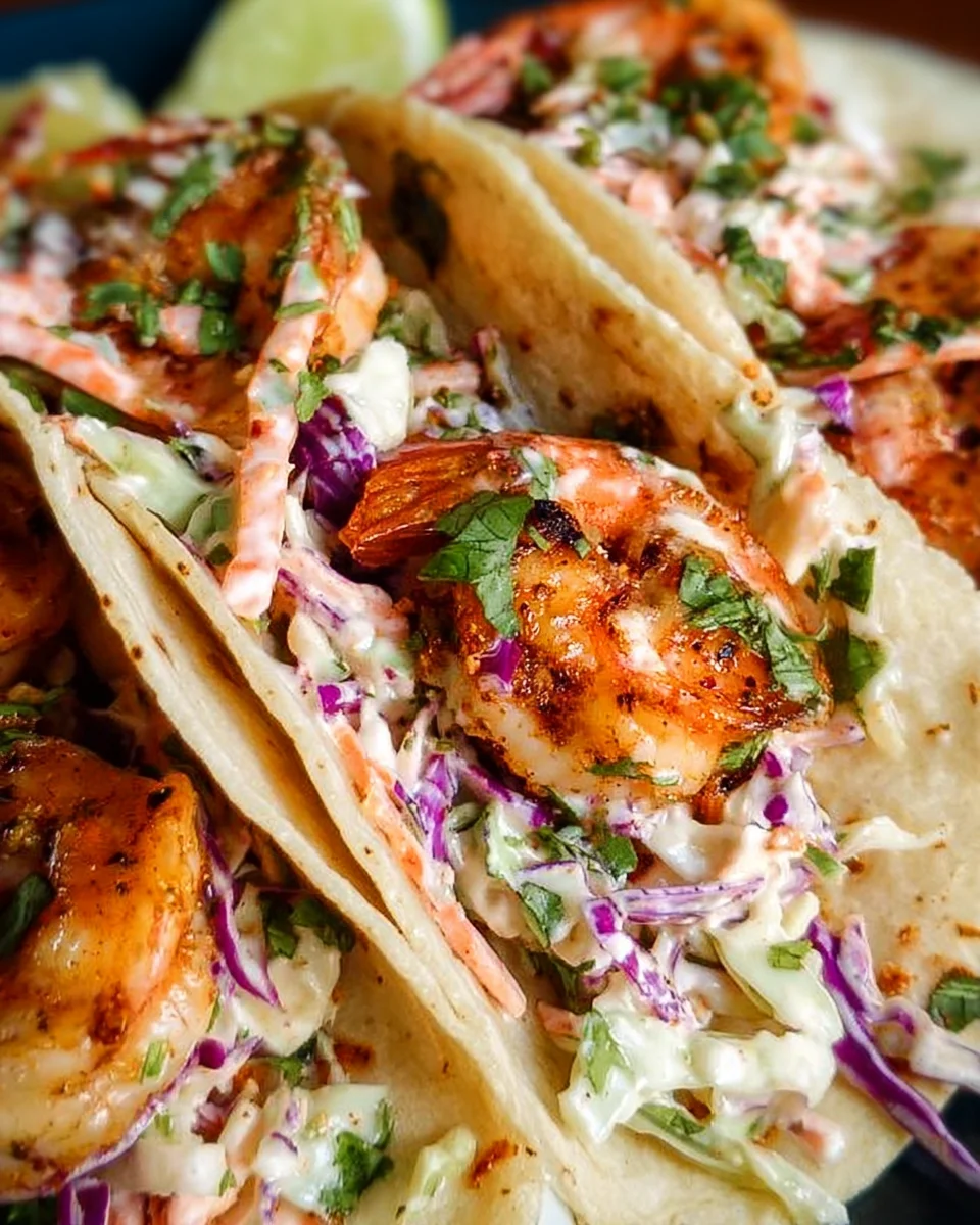 15 Minute Easy Shrimp Tacos Recipe