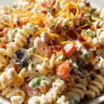Bacon Ranch Pasta Salad 21 Bacon Ranch Pasta Salad
