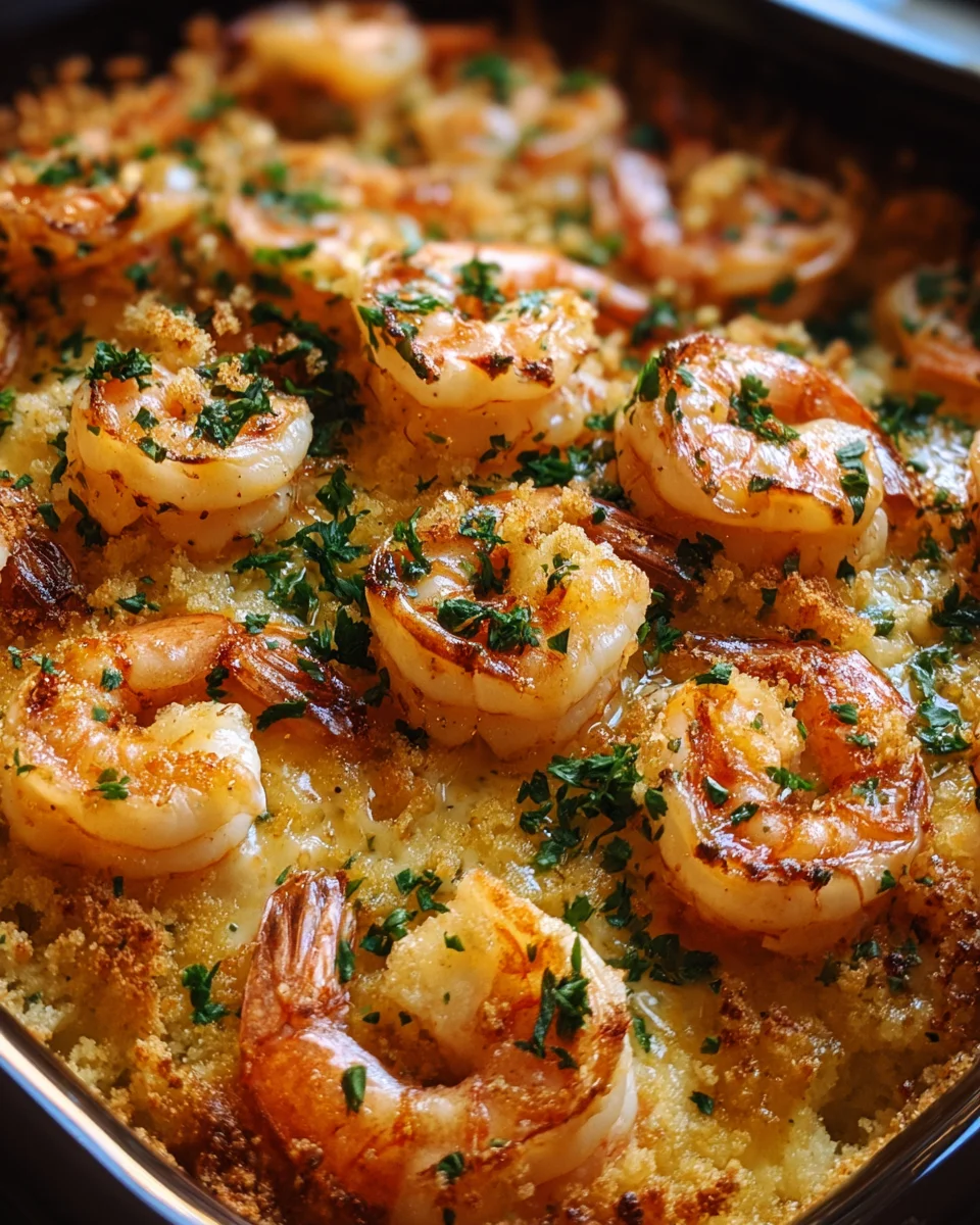 Baked Stuffed Shrimp Casserole