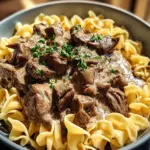 Beef Stroganoff with Egg Noodles 23 Beef Stroganoff with Egg Noodles