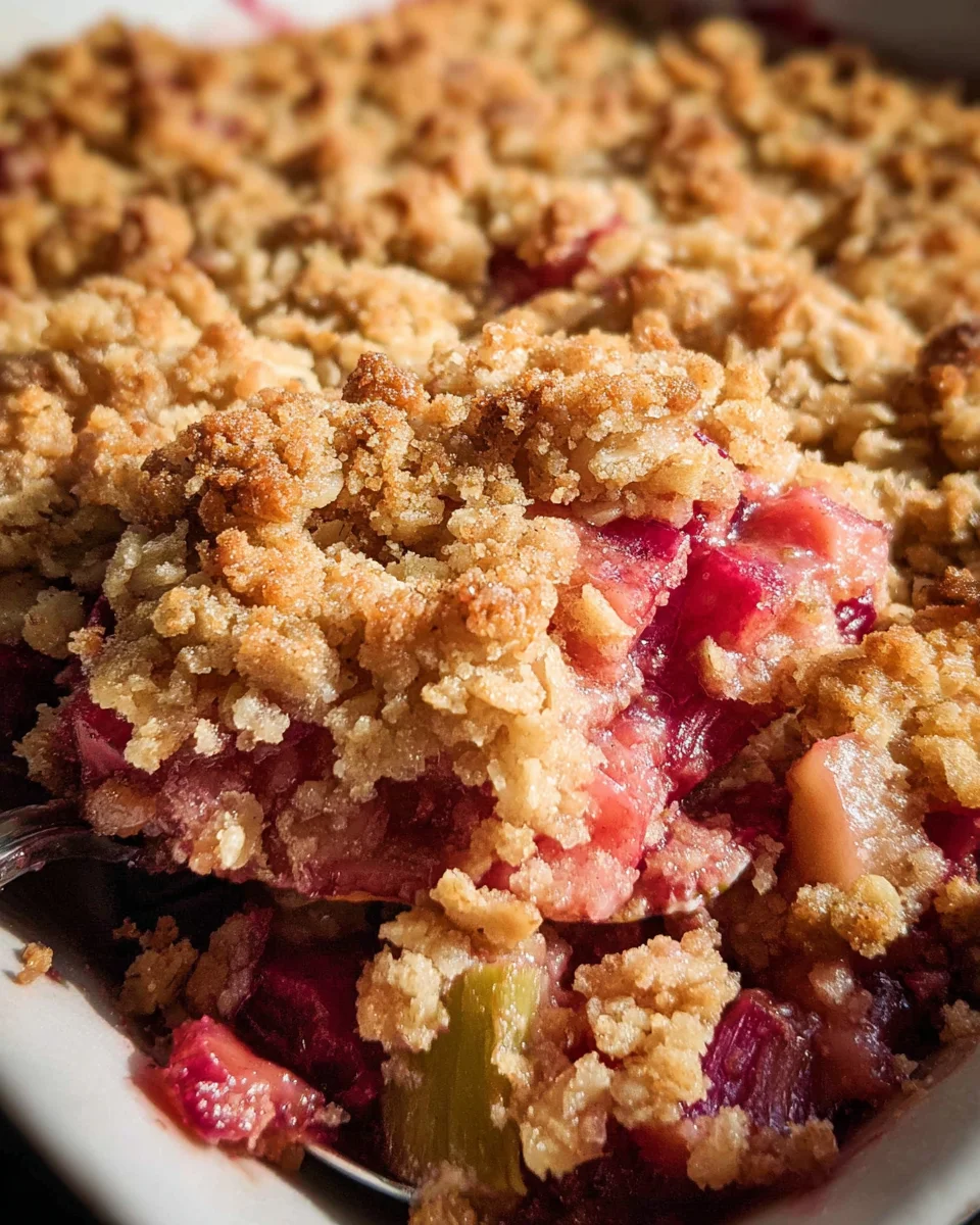 Best Rhubarb Crisp