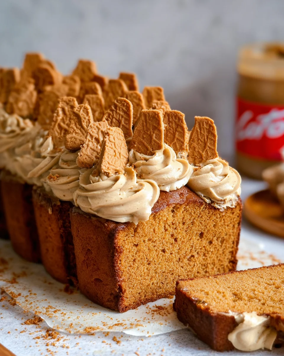 Biscoff Loaf Cake 22 Biscoff