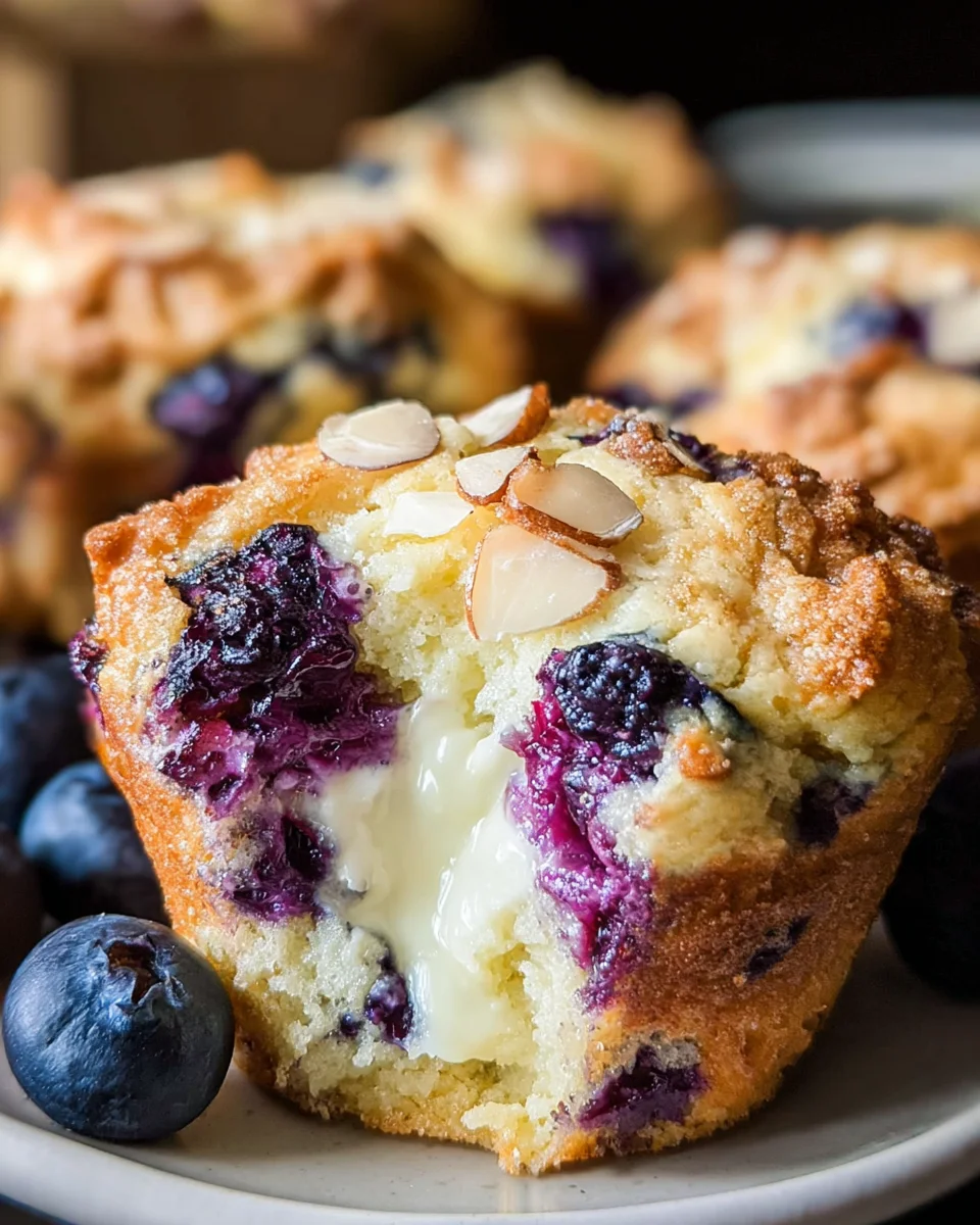 Blueberry Cream Cheese Muffins 19 Blueberry