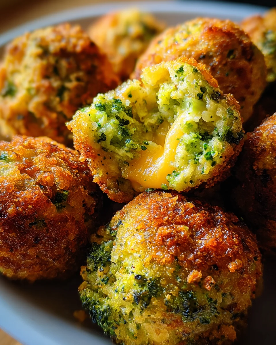 Broccoli Cheese Balls 21 Broccoli