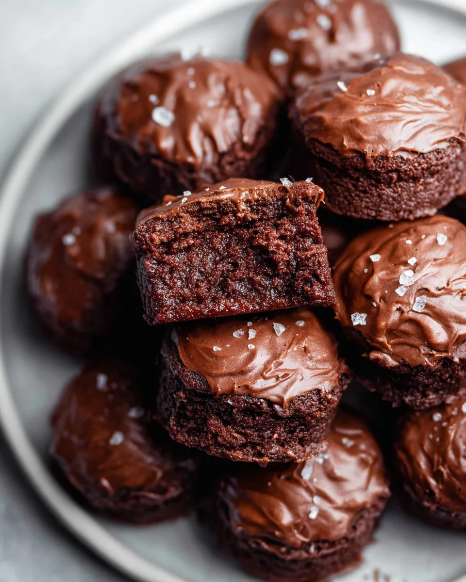 Brownie Petit Fours 21 Brownie