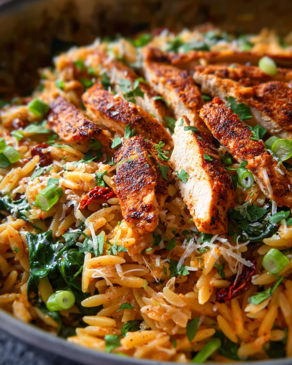 Cajun Chicken Orzo 22 Cajun