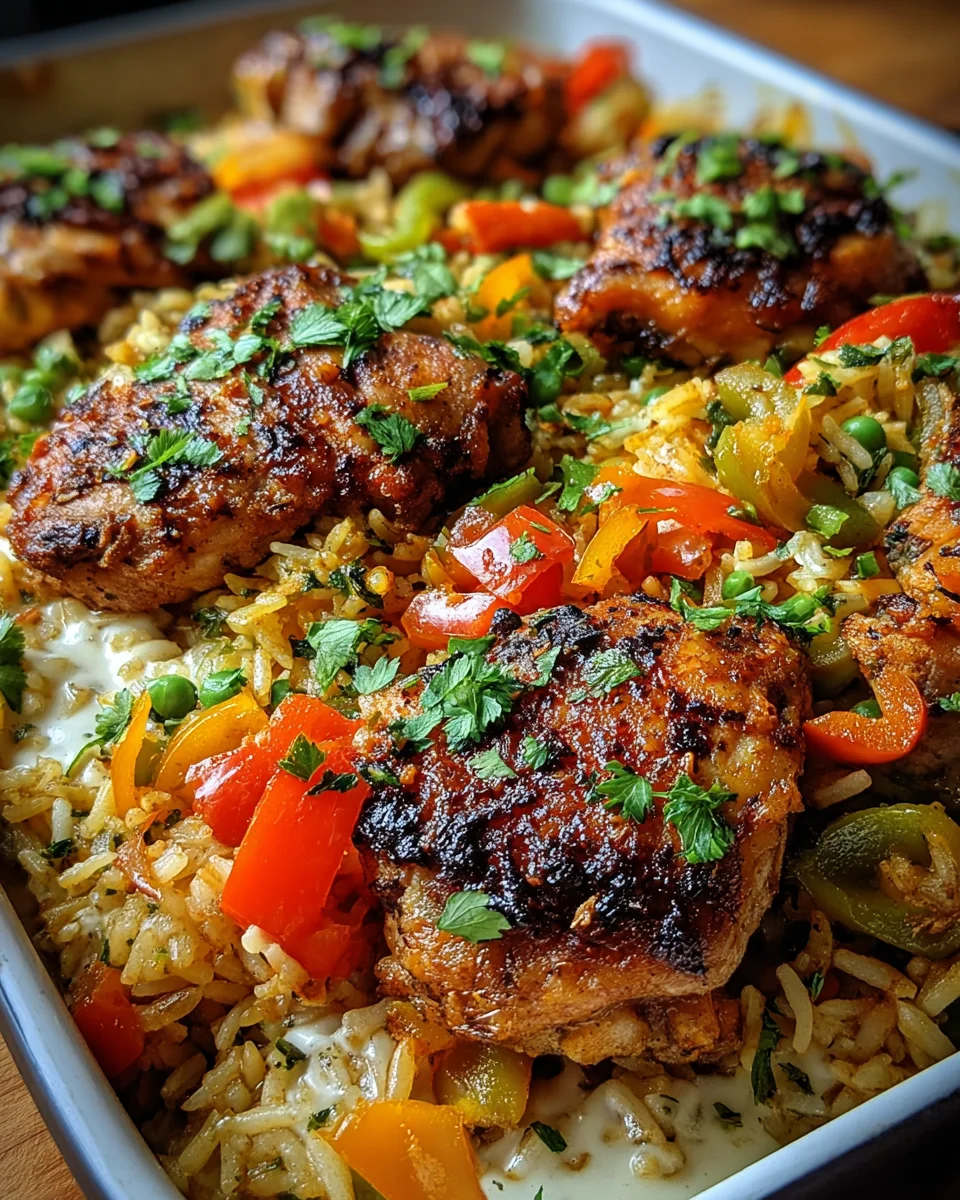 Caribbean Chicken and Rice