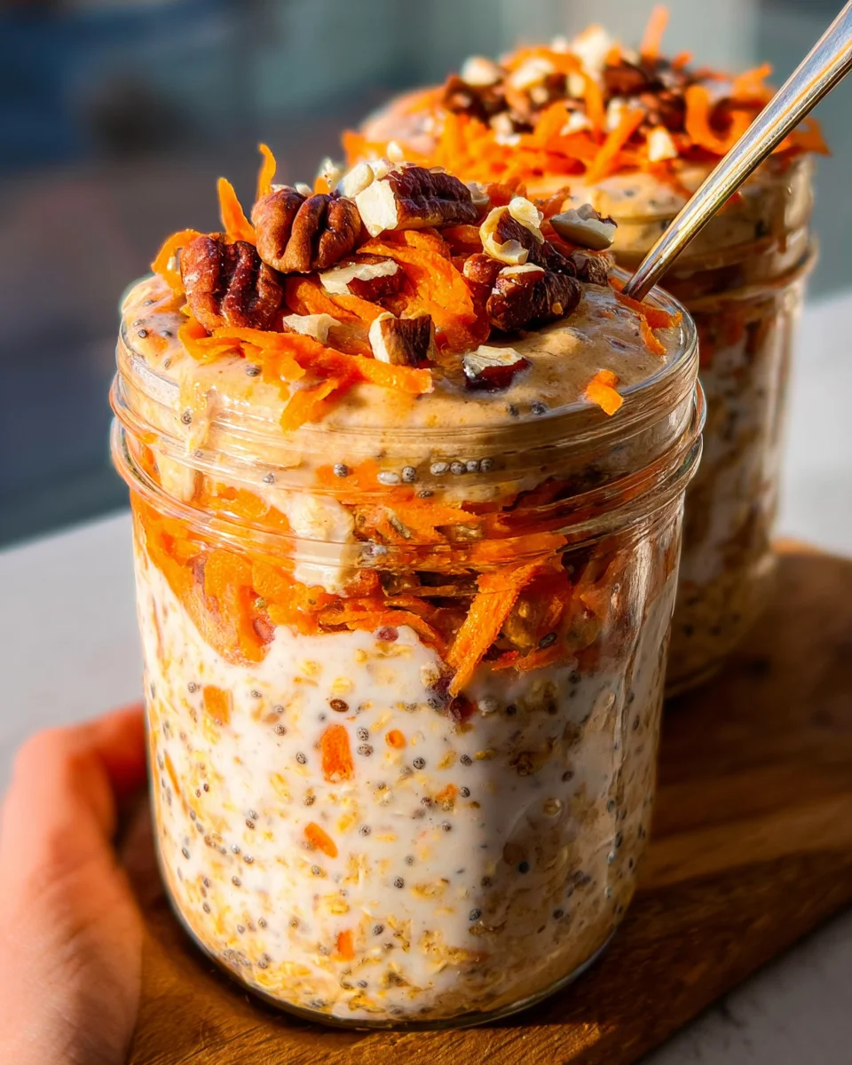 Carrot Cake Overnight Oats 20 Carrot