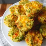 Cheesy Broccoli Quinoa Bites 16 Cheesy Broccoli Quinoa Bites