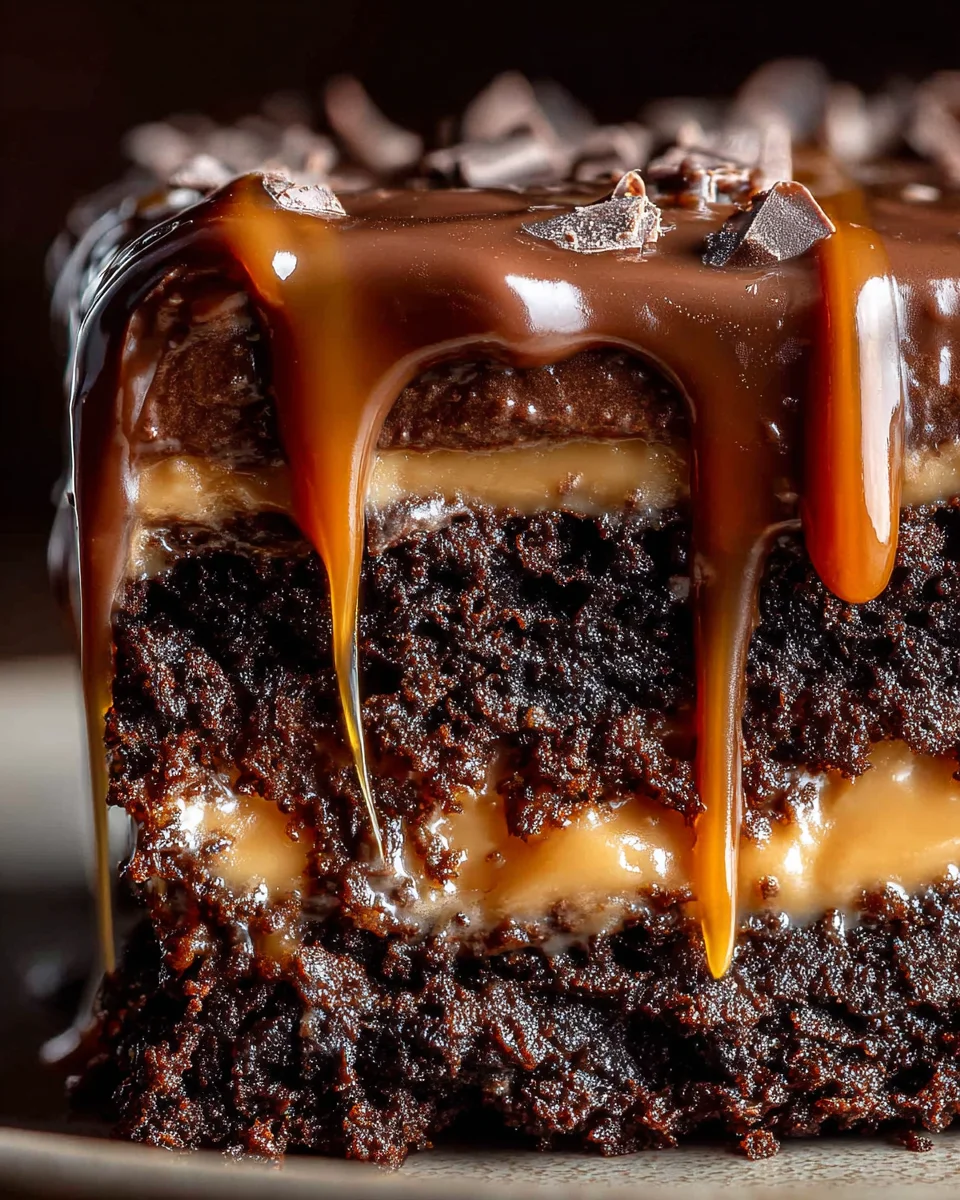 Chocolate Caramel Dump Cake Recipe