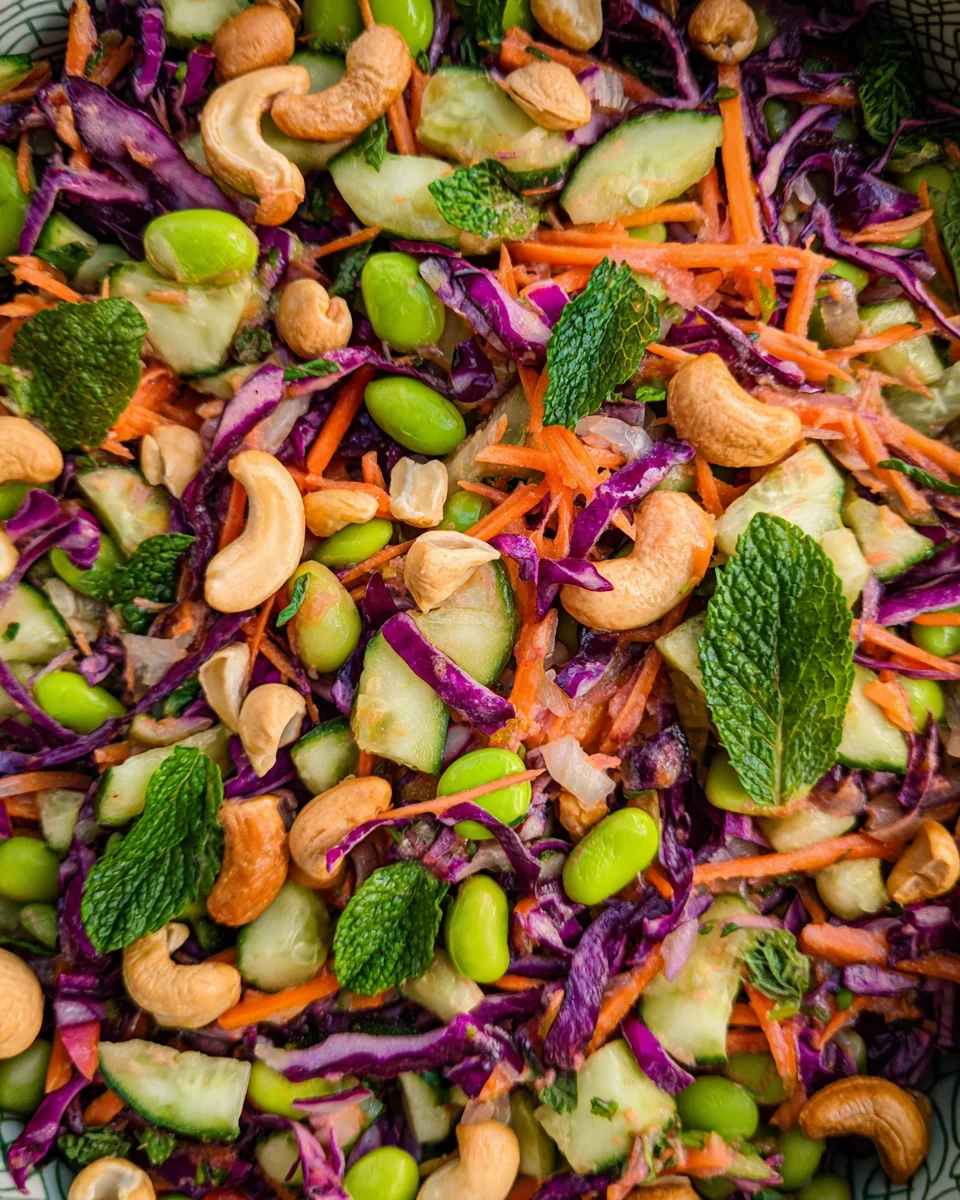 Chopped Asian Salad (Miso Dressing) 24 Chopped