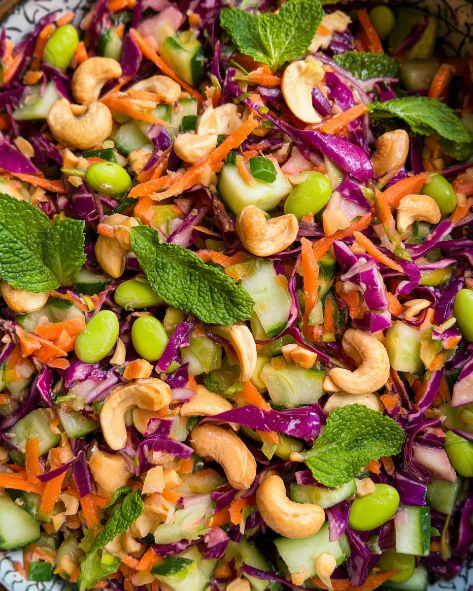 Chopped Asian Salad (Miso Dressing) 25 Chopped