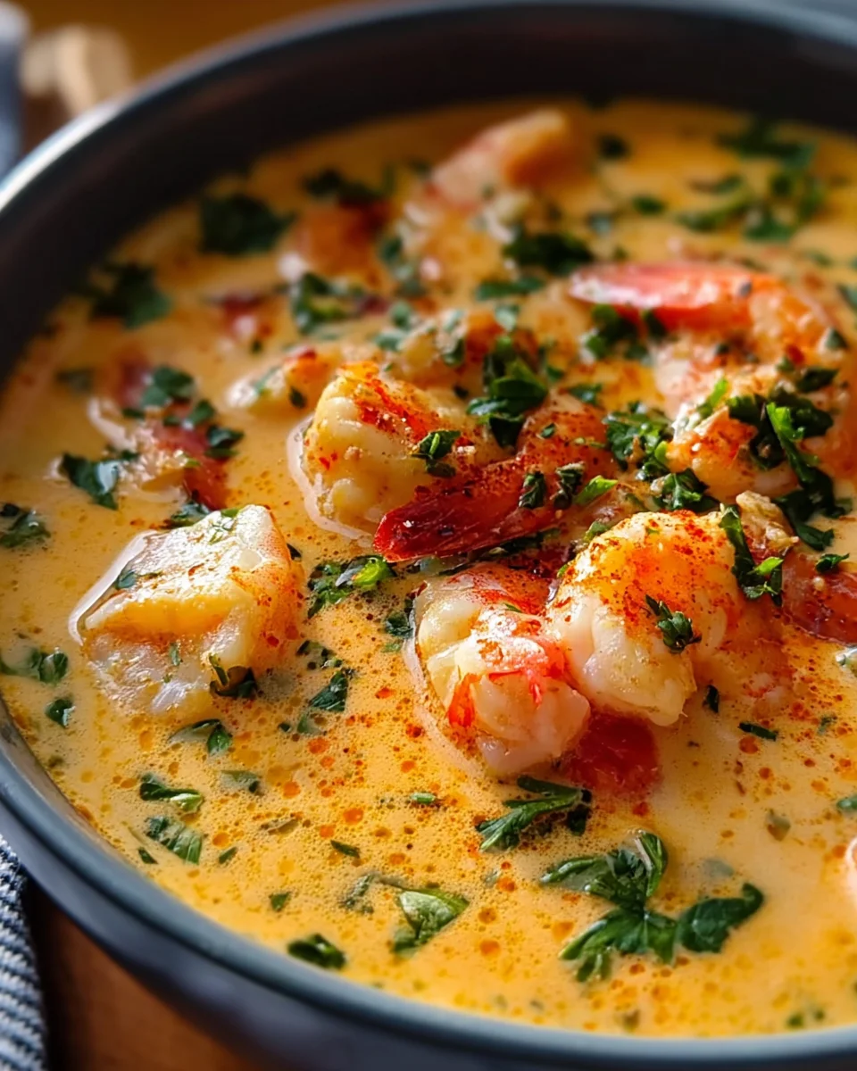 Crab and Shrimp Seafood Bisque