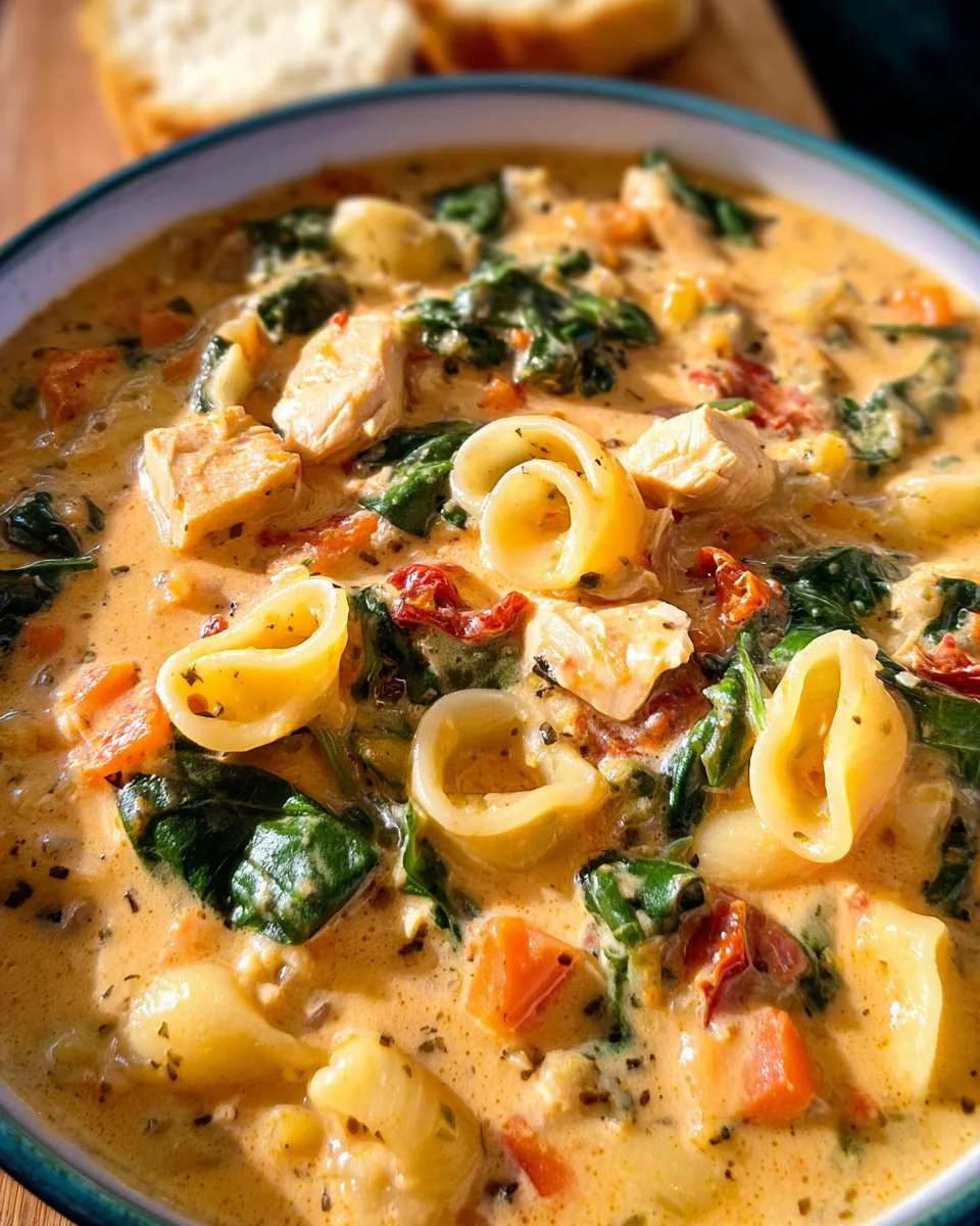 Creamy Tuscan Chicken Soup