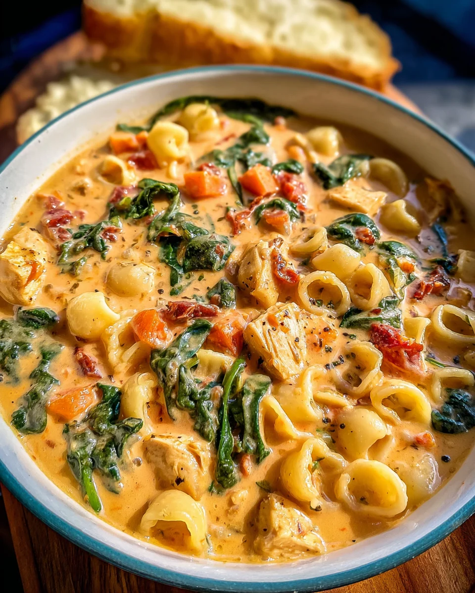 Creamy Tuscan Chicken Soup 27 Creamy