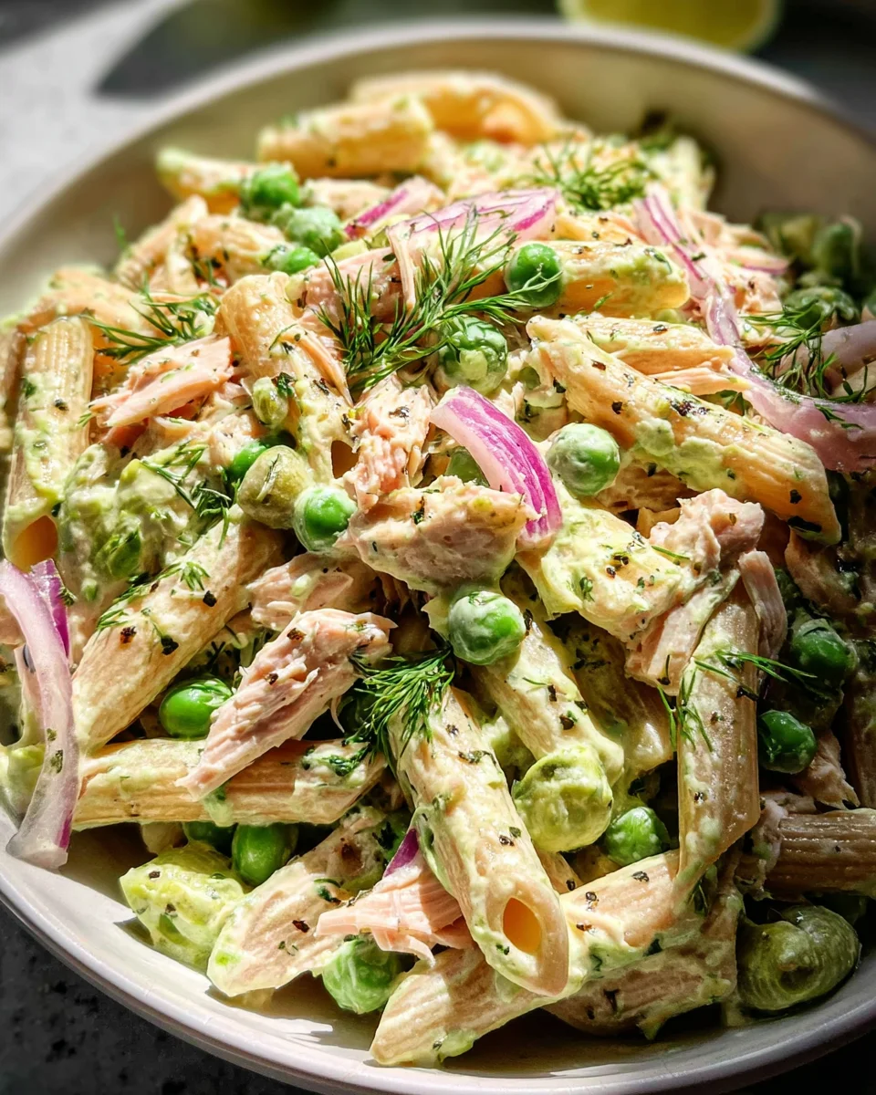 Creamy and Healthy Tuna Pasta Salad
