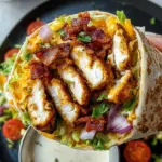 Crispy Chicken Bacon Ranch Wrap 25 Crispy Chicken Bacon Ranch Wrap