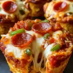Deep Dish Pizza Cupcakes 18 Deep Dish Pizza Cupcakes