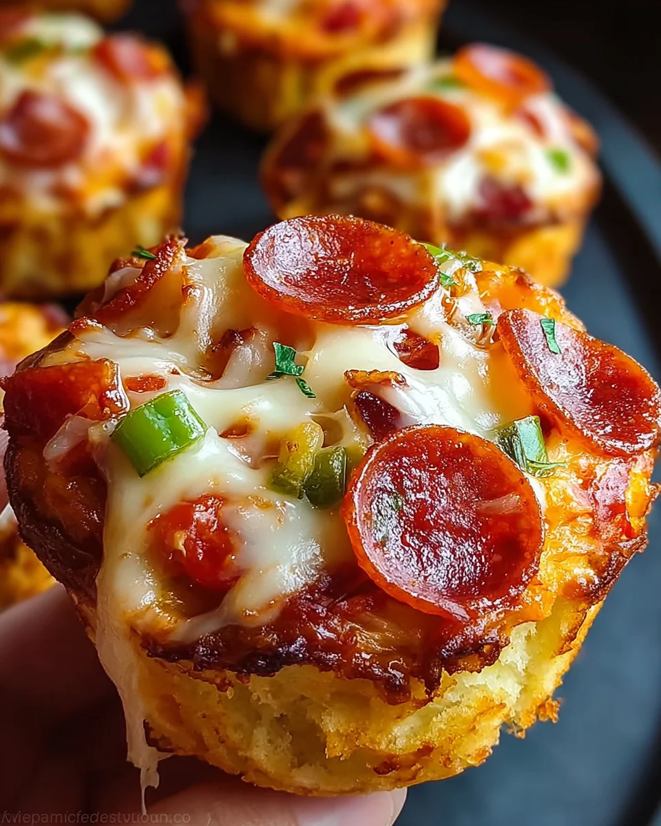 Deep Dish Pizza Cupcakes 17 Deep