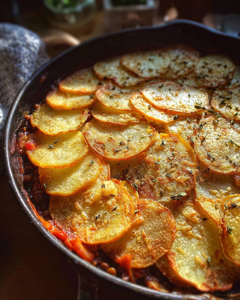 Easy Vegan Hotpot with Lentils