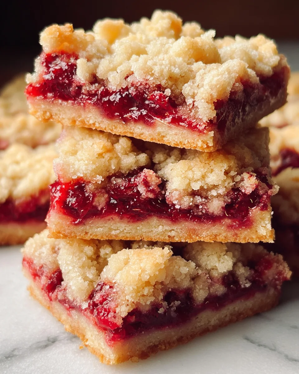 Fabulous Five Ingredient Raspberry Bars 17 Fabulous