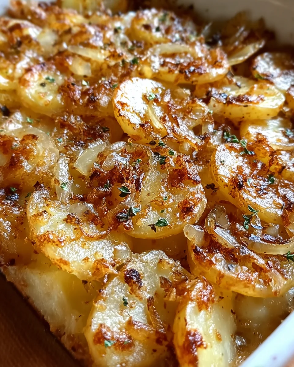 French Onion Potatoes