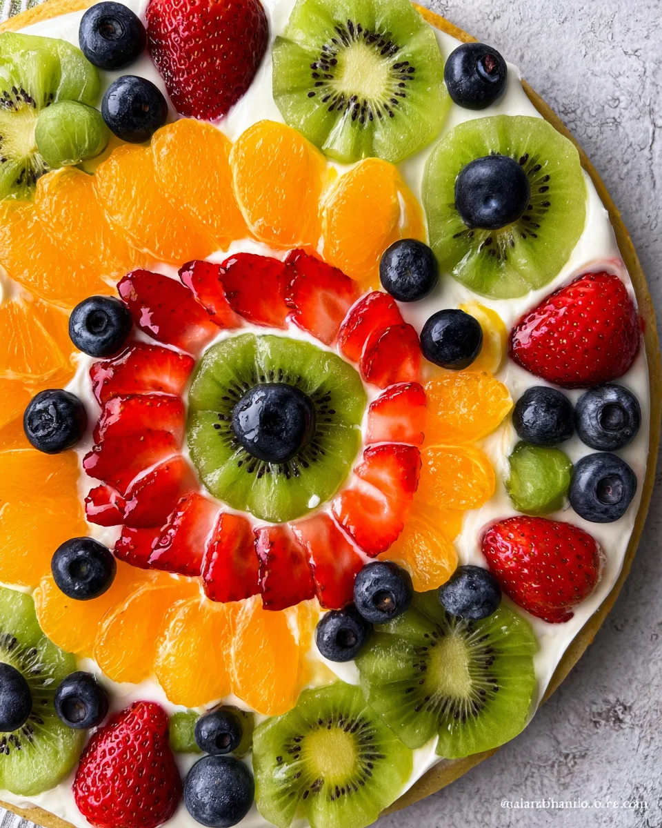 Fruit Pizza Recipe
