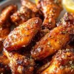 Honey Lemon Pepper Wings 22 Honey Lemon Pepper Wings