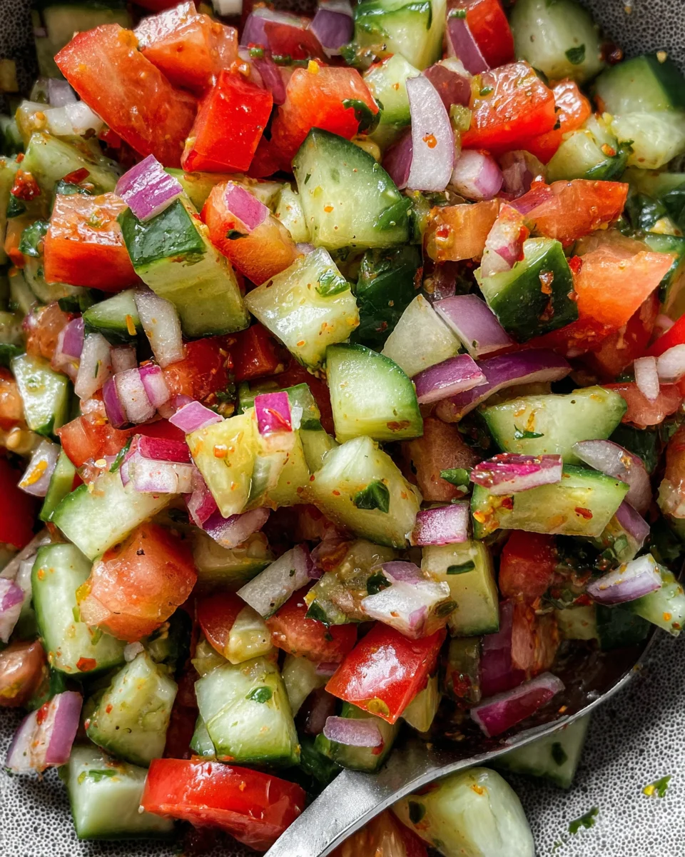 Indian Kachumber Salad 19 Indian