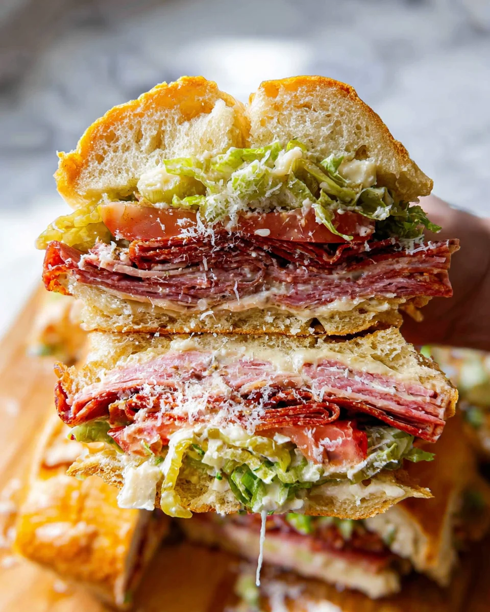 Italian Grinder Salad Sandwich (TikTok Viral Recipe) 21 Italian